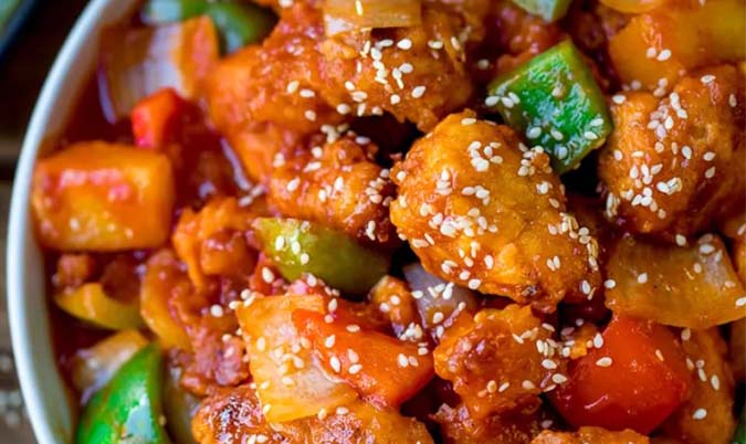 Sweet and sour Chicken