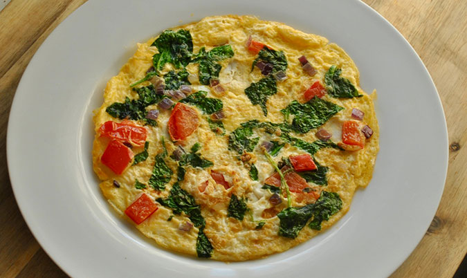 Vegetarian Omelette