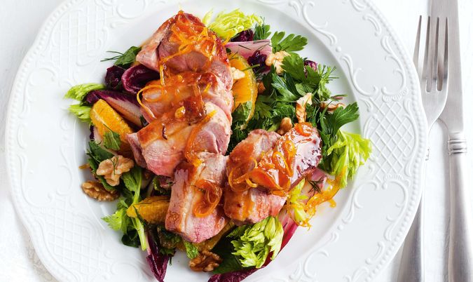 Roasted Duck salad