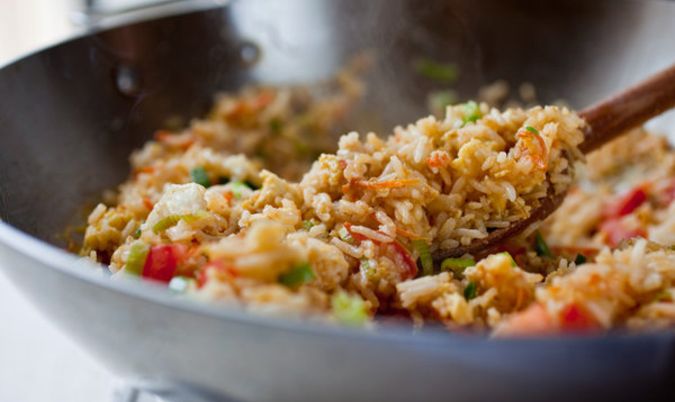 Plain thai fried rice