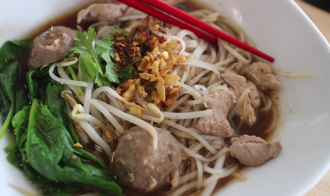 Spicy Boat Noodle soup (pork or beef)