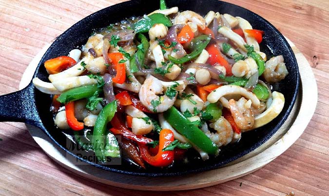 Sizzling Seafood Combination