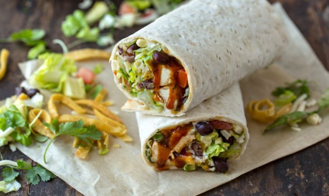 Salad Wrap Kebab Meal