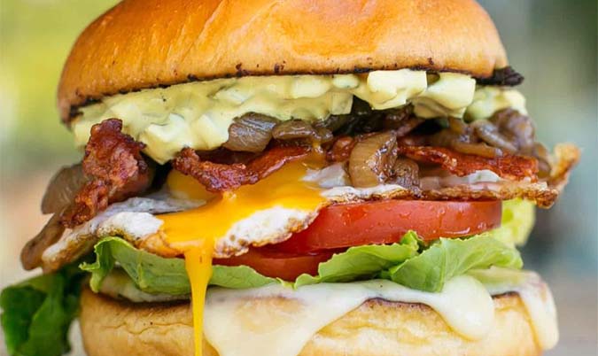 Bacon and Egg Burger