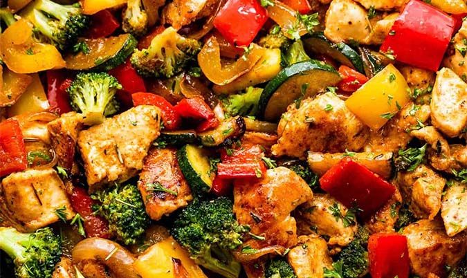 Chicken With Vegetables