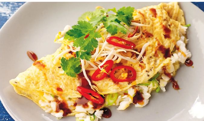 Crab Meat Omelette