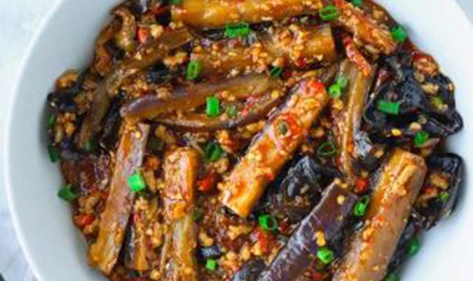 YuXiang Eggplant with Pork mince