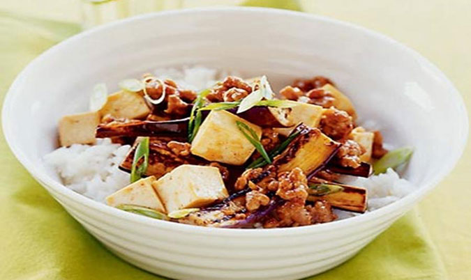 Spicy Wife Tofu with Pork mince
