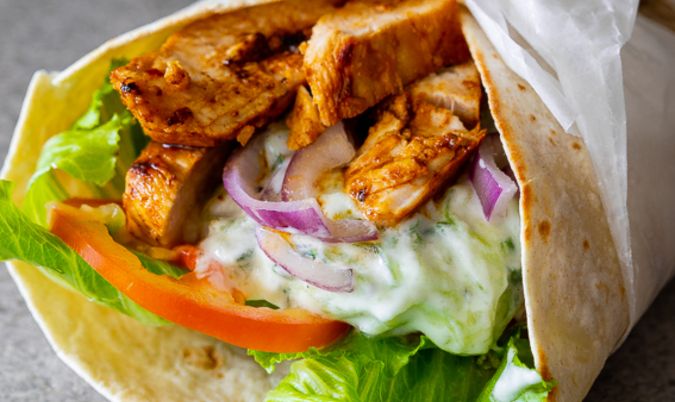 Chicken Toasted Sandwich or Wrap