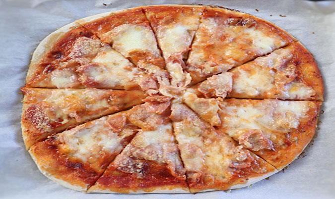Ham and Cheese Pizza - Large