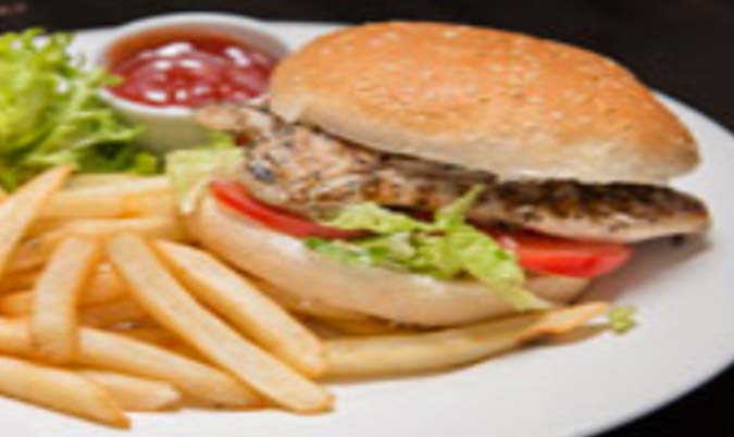 Chicken Schnitzel Burger