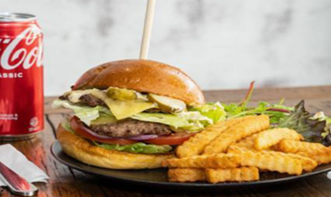 DOUBLE DOCK BEEF BURGER