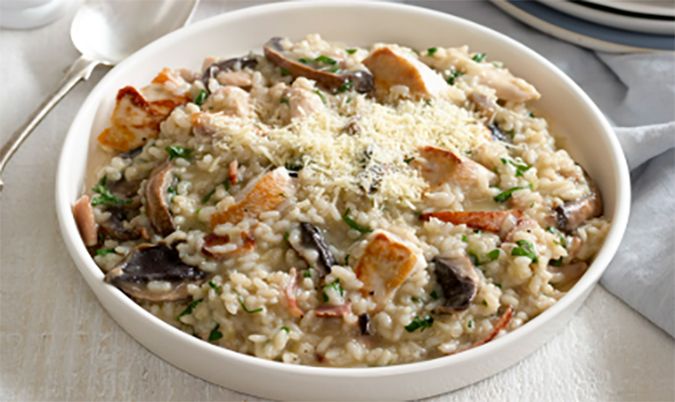 Chicken and Mushroom Rissoto