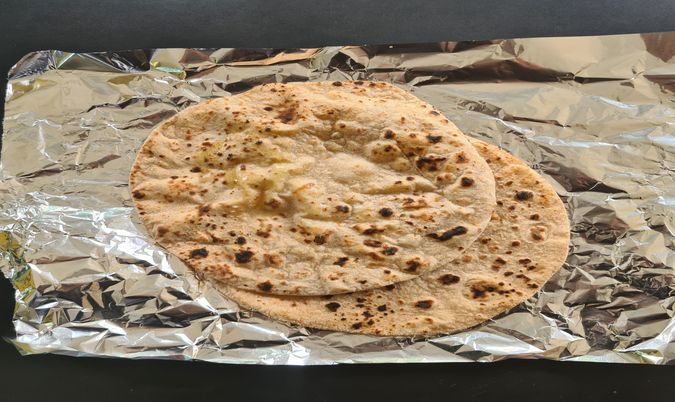 Tava Roti Chapati (Vegan available )