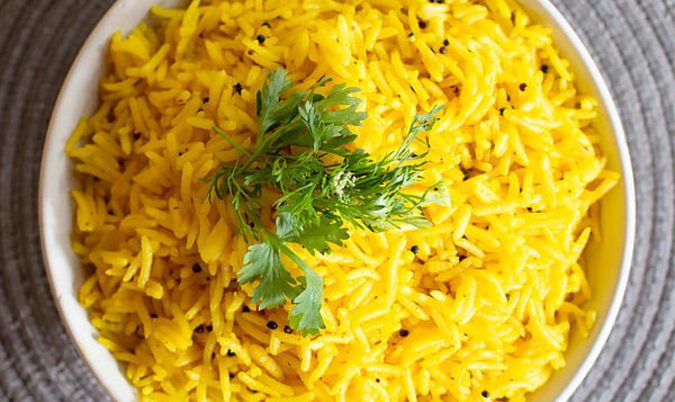 Saffron Rice (V) (GF)