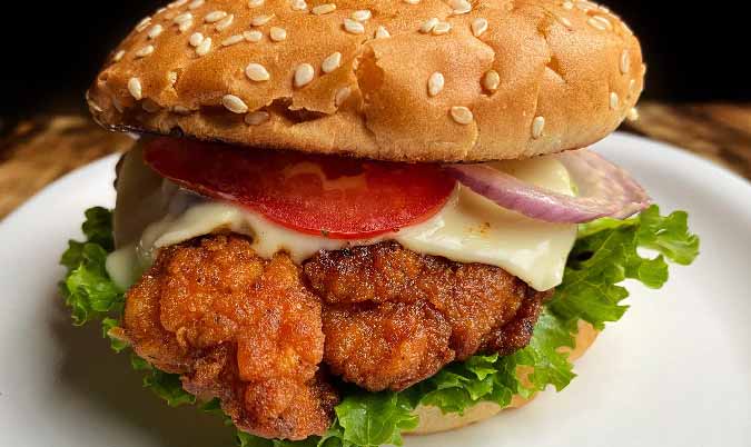 fried chicken Burger