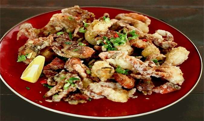 Spiced Soft Shell Crab