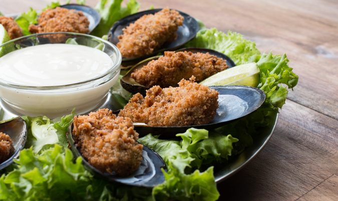 Crumbed Mussel