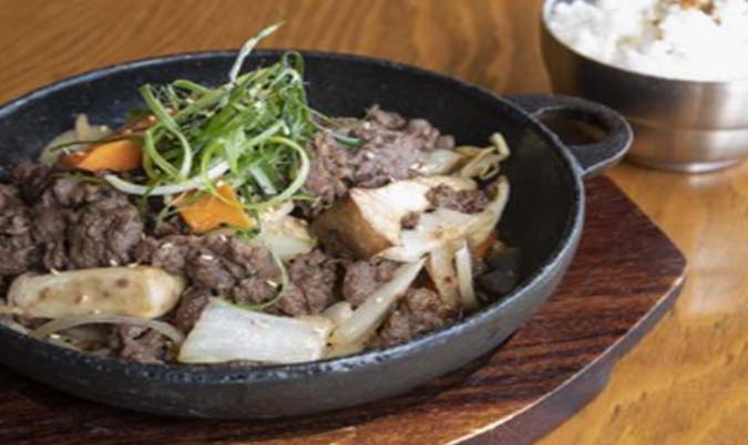 Beef Bulgogi Hot Plate
