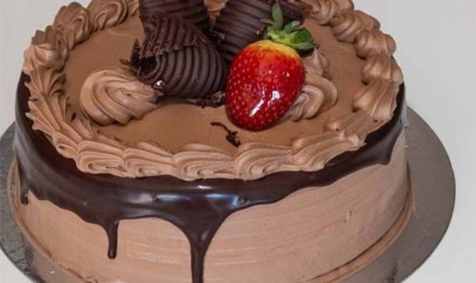 Chocolate Custard Cake