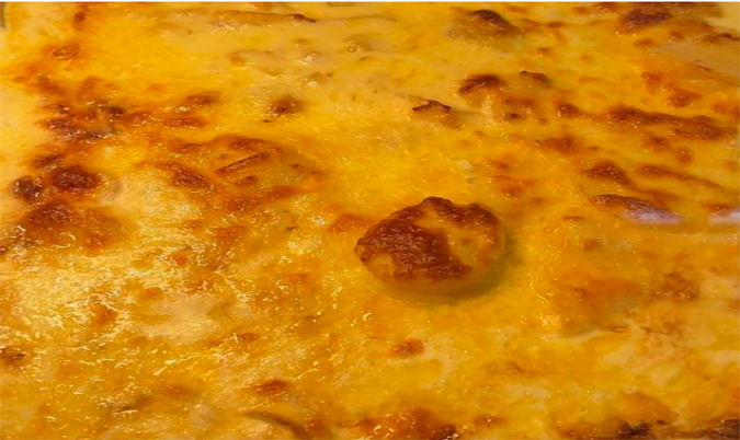 Creamy Garlic potato bake