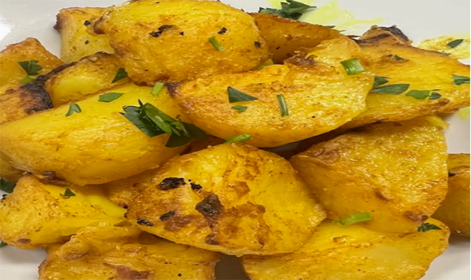 Rosted Greek potatoes