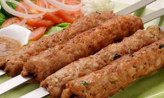 Chicken Seekh kebab (4 pcs)