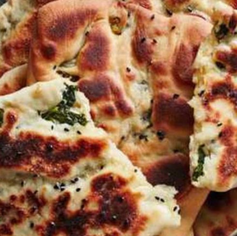 Chicken Tikka and Cheese Naan