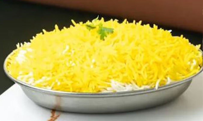 Saffron Rice (V)