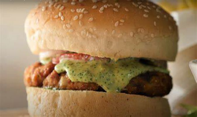 Chapli Kabab Burger