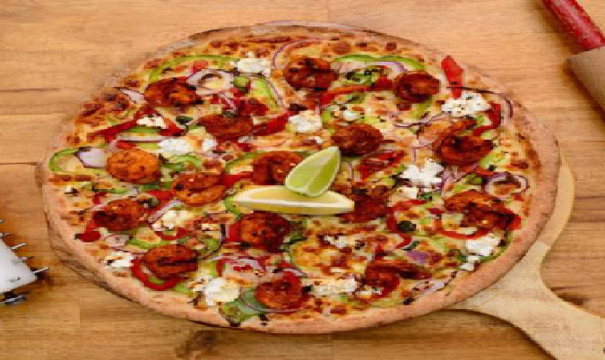 Chili Prawn Pizza
