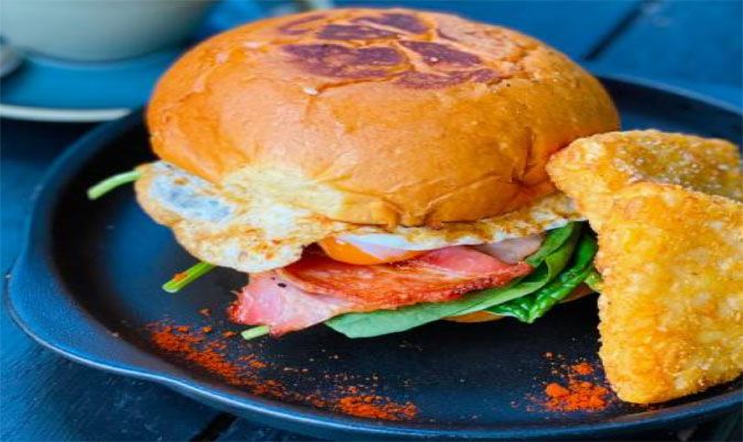 Double Bacon, Double Hash Brown Egg Roll (GFO)