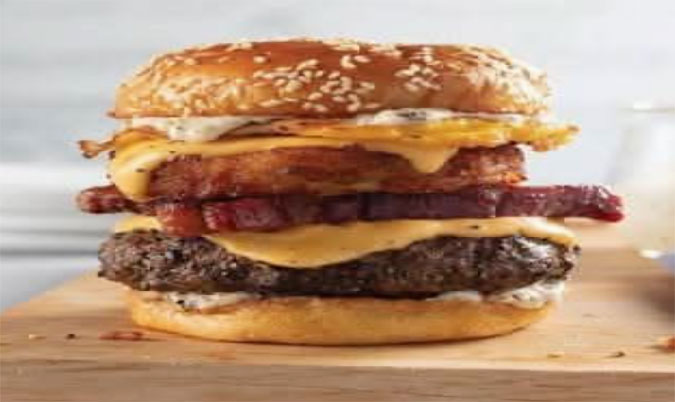 BBQ Beef Bacon Breaky Burger