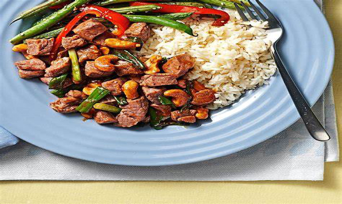 Beef and Cashews
