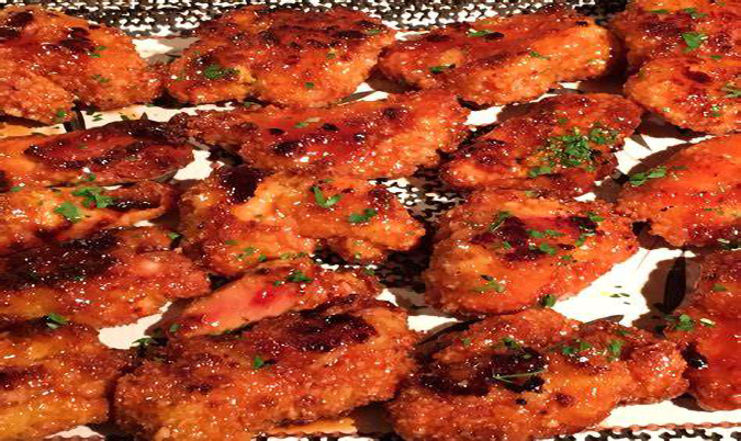 Honey Soy Chicken Fritters