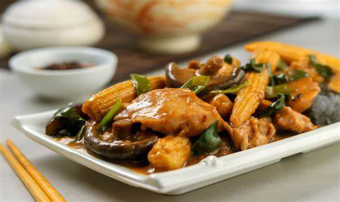Chicken and Oyster Sauce