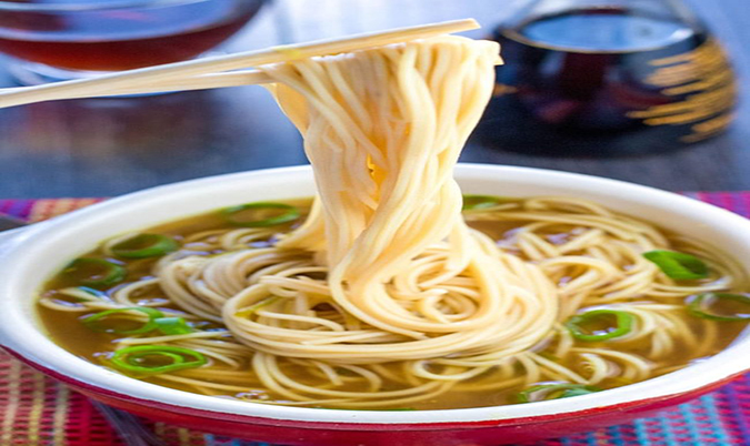 Long Soup with Noodles