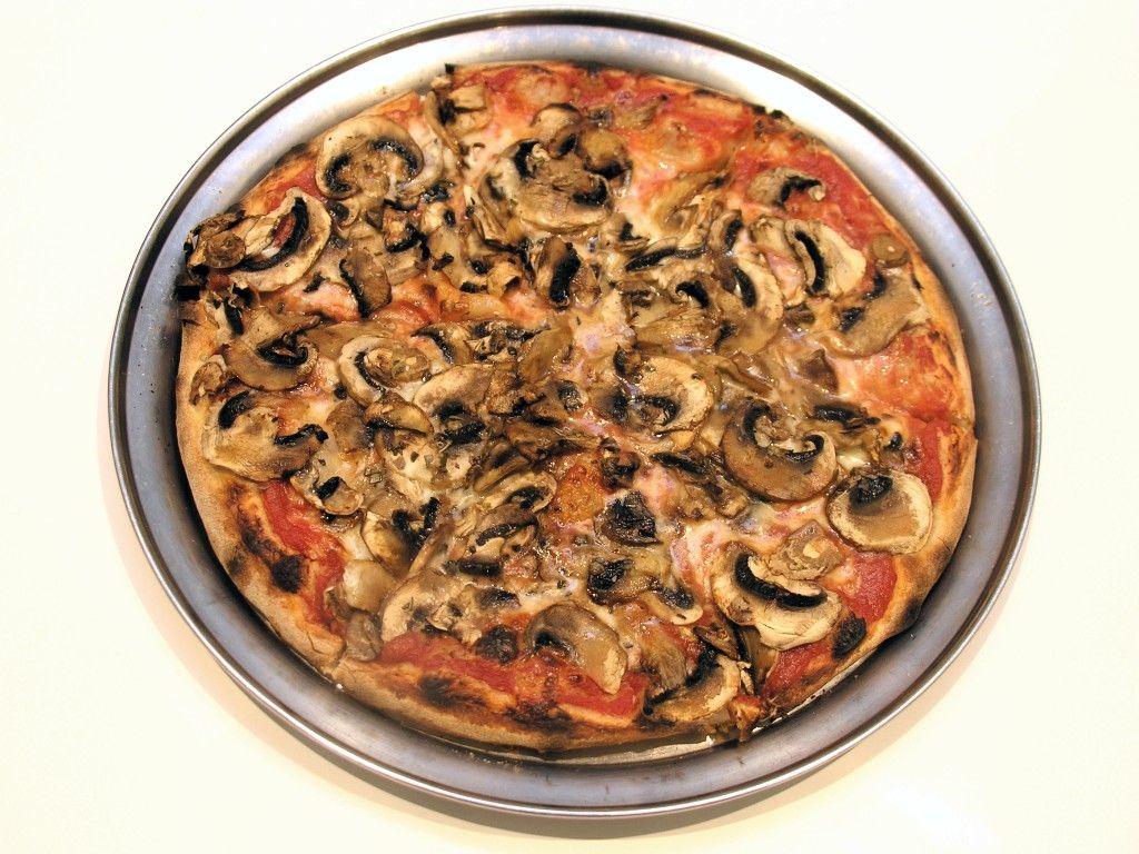 Mushroom Pizza
