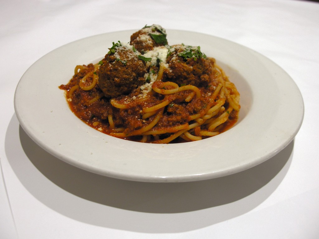 Spaghetti and Meatballs