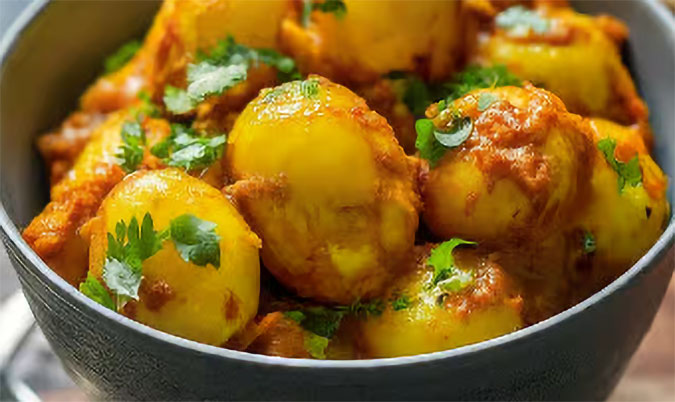 Bombay Aloo including Rice Box