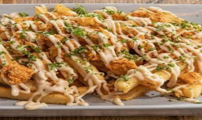 Loaded Tandoori Chicken Fries