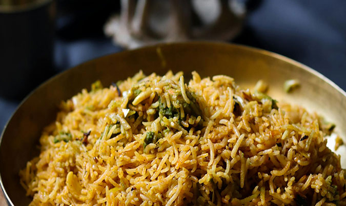 Biryani– Served with Raita (GF)