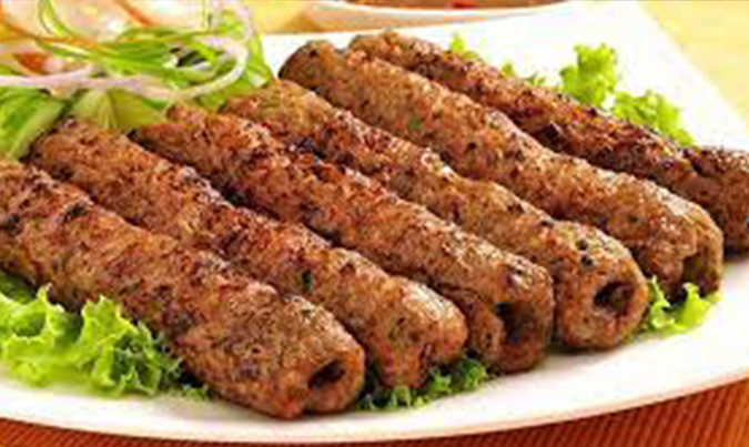 Zafarani Seekh kebab