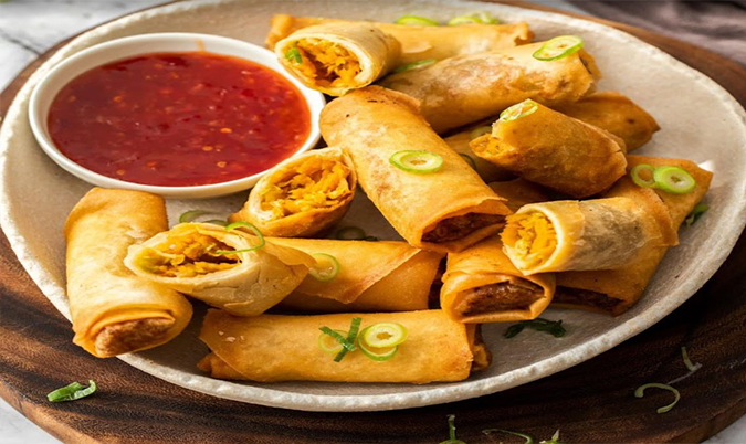 Vegetable Spring Rolls 6pcs