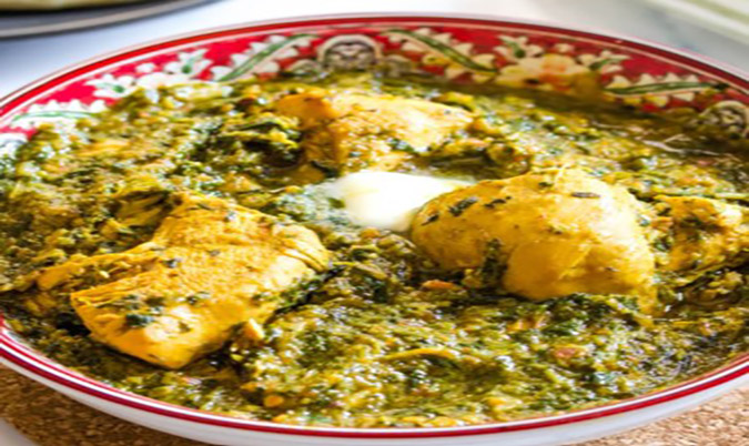 Chicken Spinach