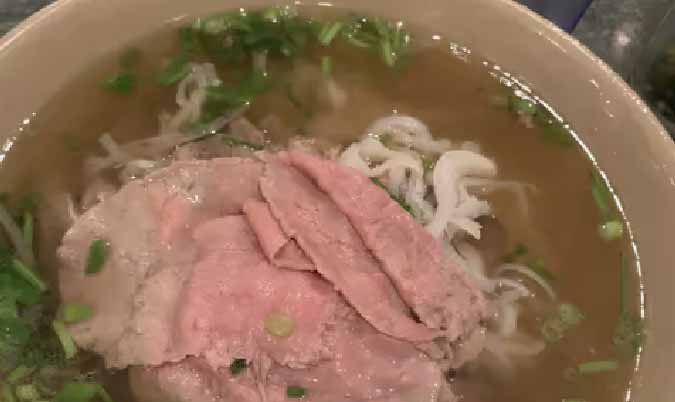 Special Combination Beef Rice Noodle Soup
