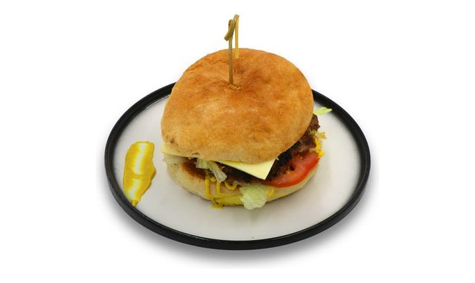 Cheese Burger (Home Made)