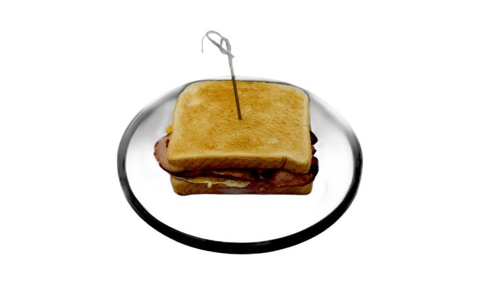 Toast Egg and Bacon