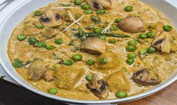 Coconut Soy Chops Masala
