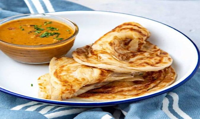 XC01 Roti Canai with Sauces